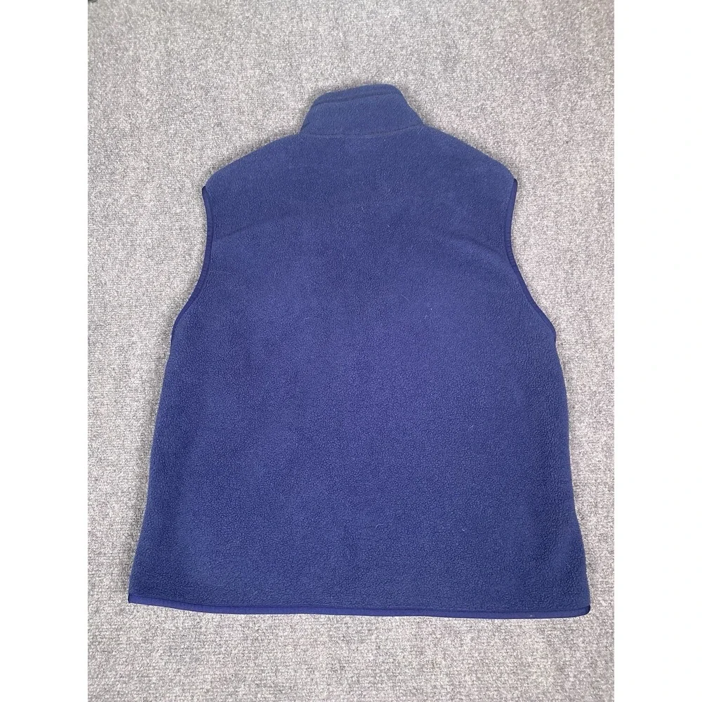Patagonia Synchilla Fleece Vest Pockets‎ Full Zip Outdoor Men's Size L Blue